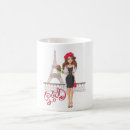 Recherche de tour eiffel paris france tasses Illustration