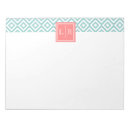 Recherche de menthe blocsnotes Monogramme