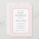 Recherche de rayures roses invitations Future maman