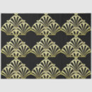 Zoek naar art deco tissue papier Zwart