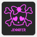 Recherche de crâne rose autocollants Emo