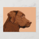 Recherche de peinture de labrador cartes postales Dog