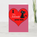 Zoek naar gekke liefde kaarten Zwart