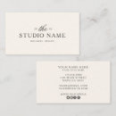 Recherche de propriétaire de boutique cartes visite Luxe