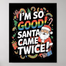Zoek naar de grappige kerstman posters Kerstmis