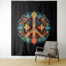 Recherche de hippie psychédélique art Paix
