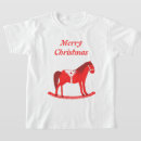 Recherche de cheval à noël tshirts Pour enfants