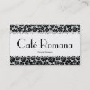Recherche de motif café cartes visite Élégant