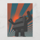 Zoek naar retro robot briefkaarten Robots