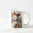 Recherche de patte animale tasses Noir et blanc