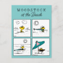 Recherche de woodstock cartes postales Snoopy