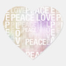 Recherche de peace love autocollants Inspirant