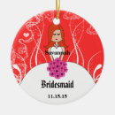 Recherche de fuchsia de mariage cadeaux Demoiselles d'honneur