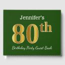 Recherche de 80th birthday livre d or Élégant