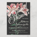 Zoek naar modern floral bridal shower invitations Botanisch