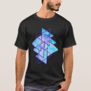 Recherche de motif géométrique moderne tshirts Rose