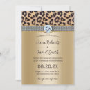 Recherche de leopard print invitations Modern