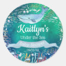 Recherche de baleines autocollants Plage