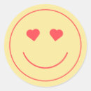 Recherche de sourire heureux autocollants Jaune
