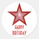 Recherche de joyeux anniversaire autocollants Étoile