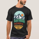 Recherche de cadillac hommes tshirts Parc national acadia