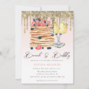 Recherche de pink bridal brunch invitations Aquarelle