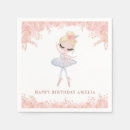 Recherche de ballerine serviettes Anniversaire