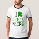 Recherche de bière verte tshirts Patrick
