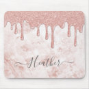 Recherche de luxe élégant tapis souris Rose pâle