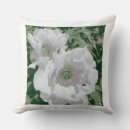 Recherche de poney blanc coussins Pivoines