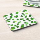 Recherche de shamrock dessous de verres Trèfles