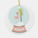 Zoek naar roze flamingo ornamenten Winter