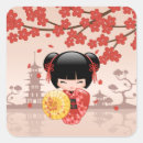 Recherche de fille japonaise autocollants Mignon
