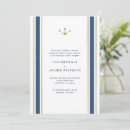 Recherche de preppy mariage invitations Bleu marine