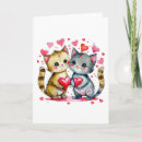 Recherche de deux chats vœux cartes Chaton