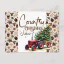 Recherche de tracteur rouge cartes postales Pays