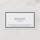 Recherche de consultation cartes visite Conseiller