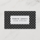 Recherche de pois noir et blanc cartes visite Salon