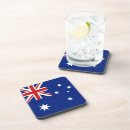 Recherche de drapeau australien dessous de verres Aussie