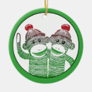 Recherche de singe de chaussette ornements Animal