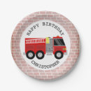 Zoek naar vrachtwagen borden Brandweerman