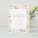 Recherche de blanc et gris invitations Simple