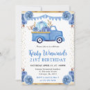 Recherche de chariot bleu Fête d'anniversaire