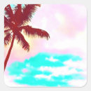 Recherche de maison de plage autocollants Palmiers
