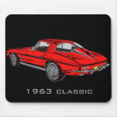 Recherche de voiture rouge tapis souris Antique