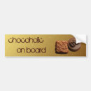 Recherche de chocolat voiture autocollants Drôle