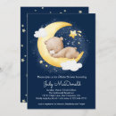 Recherche de nounours baby shower invitations Moderne