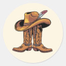 Recherche de cowboy drôle autocollants Bottes