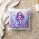 Recherche de rose bonbon coussins Filles