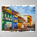 Recherche de la colombie posters Carthagène